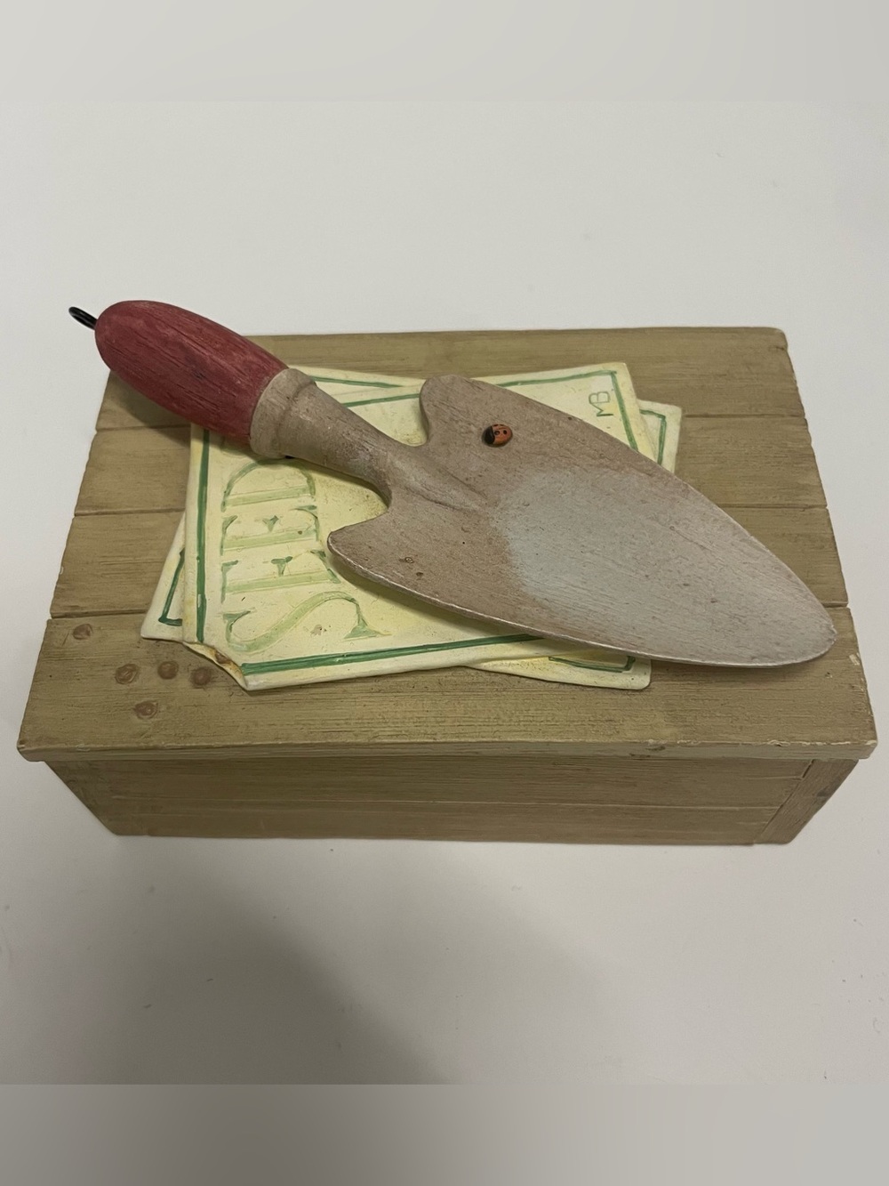 Vintage Marjolein Bastin Hallmark Nature's Sketchbook Bird Trinket Box 4x5 EUC